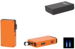 Eurojet Aspen narancssárga Crackle szivaröngyújtó 2x Jet lánggal, 7 mm-es fúróval (A-256004)