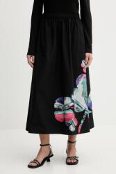 Desigual pamut szoknya ELLA LACROIX - fekete M