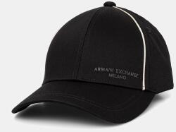 Armani Exchange férfi pamut baseball sapka - fekete Univerzális méret - answear - 16 090 Ft