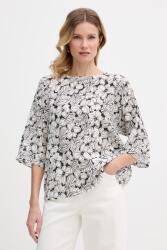 Max Mara női selyem blúz GINNICO - fehér 34