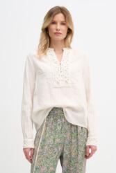 MOS MOSH női blúz lenvászonnal Evanda - bézs XS