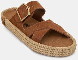 Bohonomad papucs espadrilles női velúr Sevilla - barna Női 38