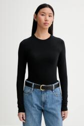 G-Star hosszú ujjú felső Crew slim - fekete M