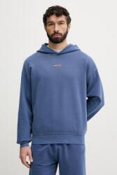Bogner férfi pamut kapucnis melegítőfelső ILAY - kék M
