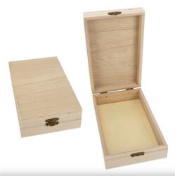  Fa doboz hosszúkás 20x12x5cm natúr (3180)