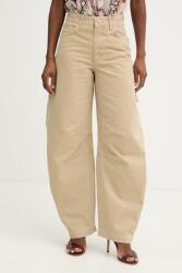 Patrizia Pepe laza szabású női farmer - bézs 36