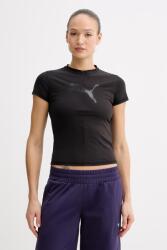 PUMA Női T-shirt Graphic - fekete M