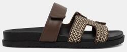 Answear. LAB bőr papucs - barna Női 36 - answear - 40 990 Ft