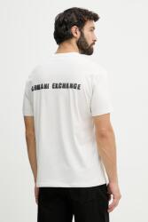 Giorgio Armani t-shirt férfi pamut - bézs XXL - answear - 16 090 Ft