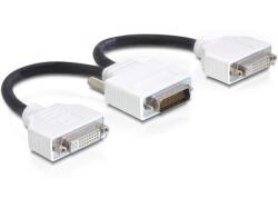 Delock DL65281 DMS-59 male -> 2 x DVI 24+5 female 20 cm adapter (DL65281) (DL65281)