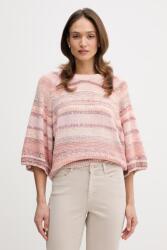 MOS MOSH pulóver női gyapjú hozzáadásával Edele - narancssárga M