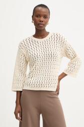 MARELLA női pamut Pulóver MLMFIORIRE - bézs M