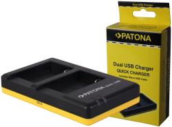Patona PT1959 Foto Dual Quick Canon NB-10L USB Akkumulátor töltő (PT1959) (PT1959)