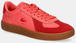 Lacoste bőr sportcipő BASESHOT PRO - narancssárga Női 36