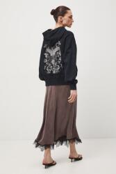 MEDICINE cipzáras melegítőfelső kapucnival női pamut - szürke S