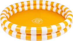 Swim Essentials Felfújható gyerekmedence Csíkos Sárga 100 cm (SE-2023SE926)