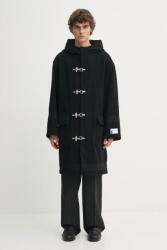 Études Studio gyapjúkabát - fekete 48