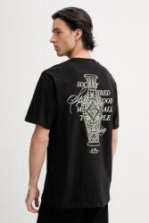 Les Deux pamut póló Ben - fekete M