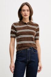 OUI női póló - barna 38