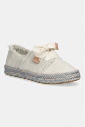 Toms női espadrilles CAROLINA LACE UP - bézs Női 38