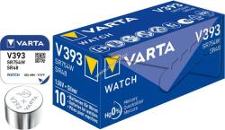 VARTA SR48 V393 ezüst-oxid cink gombelem 10db/csomag 1, 55V