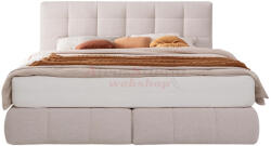 ADA - Ledro boxspring ágy 7 zónás táskarugós ágyalappal 160x200 (12-es szövetcsoport)