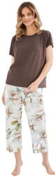 Taro Pijama dama TARO 3606 APOLONIA ciocolată: XXL (33452 XXL)