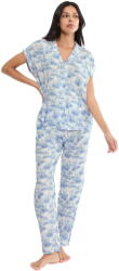 Triumph Pijama dama TRIUMPH BOYFRIEND FIT PW X BLUE: 42 (10222611_M007 42)