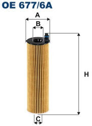  OE 677/6A Filtron Olajszűrő (OE6776A)