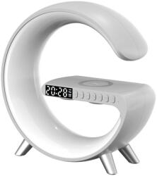 Beline Multifunkcionális lámpa MajesticLine ébresztőórával és Bluetooth speakerrel fehér (ML-SL-01)