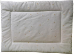  Gyerek ovis lapospárna 40x50cm fehér alapon drapp pöttyös mintával