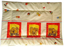  Gyermek ovis párna sárga cuki macik 40x50cm