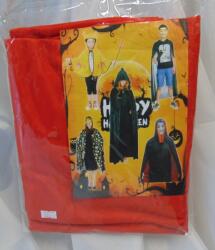  Piros, kapucnis köpeny (140 cm)-nylon jersey