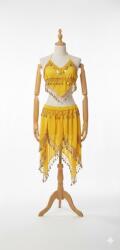  Sárga hastáncos jelmez szett lányoknak