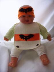  halloween denevér bébi jelmez