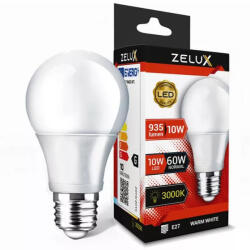 ZELUX Led Globe 10W E27 3000K Gömb Izzó
