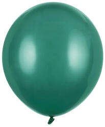 Partydeco Strong 17" (43cm-es) léggömb, Bottle green, zöld (LUFI140932)