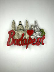  Budapest Szíve - Kerámia Hűtőmágnes (8901708)