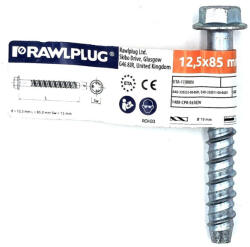 Koelner - Rawlplug Betoncsavar hatlapfejű 12, 0x85mm horganyzott CE-ETA
