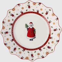 Villeroy & Boch V&B Toy's Delight Anniversary Edition desszertes-reggelizőtányér 24, 4cm, Télapó (14-8585-2647)