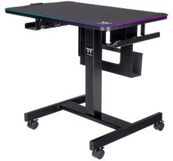 Thermaltake Birou gaming reglabil electric pe inaltime Thermaltake CycleDesk 100 negru iluminare RGB (GGD-CDW-BKEIRW-01-COM)