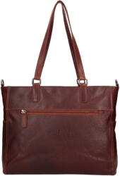 Greenwood Női bőr válltáska Greenwood Mila - barna