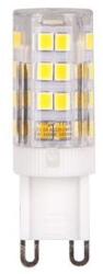 Masterled Bec LED 5W, soclu G9, lumina neutra 4000K, 380 lumeni, ceramica, clasa rezistenta IP20 (LVT1726)