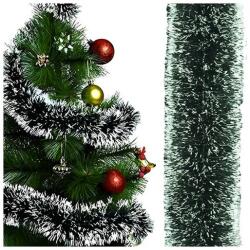 Ruhhy Beteala decorativa Craciun, lungime 6 metri, varfuri aspect nins, grosime 15 cm (FSI17168)
