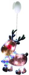 Somogyi Elektronic Decor fereastra Ren, cu 10 LED-uri, lumina alb rece, inaltime 26 cm (KID311)
