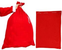Procart Sac Mos Craciun, inchidere snur, 40x60 cm, rosu (SYF-005A)