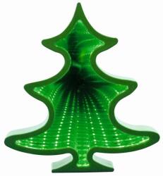 Somogyi Elektronic Figurina luminoasa Bradut, efect tunel infinit, 56 LED-uri, 22 cm (MRL22/T)
