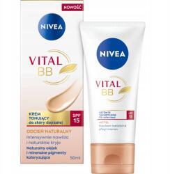 Nivea Vital Hidratáló Bb krém színező pigmentekkel Spf 15 50ml (filtr lekki kryjący tonujący na dzień)