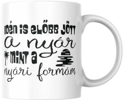  Idén is előbb jött a nyár mint a nyári formám - Bögre (102349)