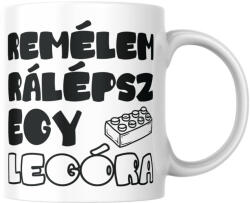  Remélem rálépsz egy legóra - Bögre (163396)